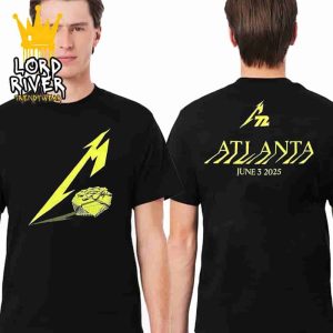 Metallica M72 Atlanta North American Tour 2025 Event Tee At Pop Up Store Venue Exclusive On June 3rd 2025 Two Sided Classic T-Shirt