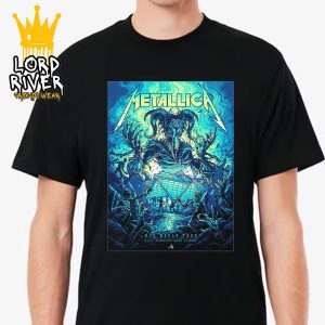 Metallica M72 Atlanta World Tour 2025 Event Poster At Pop Up Store Mercedes-Benz Stadium Atalanta GA On June 3rd 2025 Unisex T-Shirt