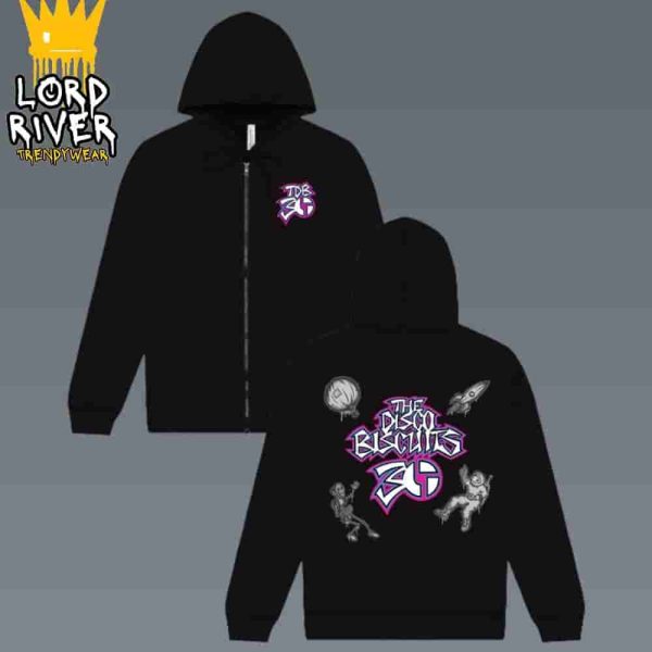 The Disco Biscuits TDB30 Merchandise Limited Zip Hoodie